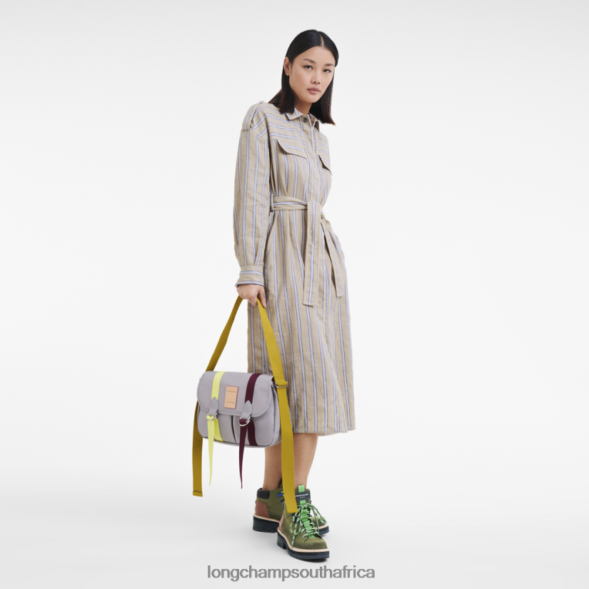 Le Pliage Re-Play Crossbody bag Grey Bags Longchamp Women 6D0H6J206