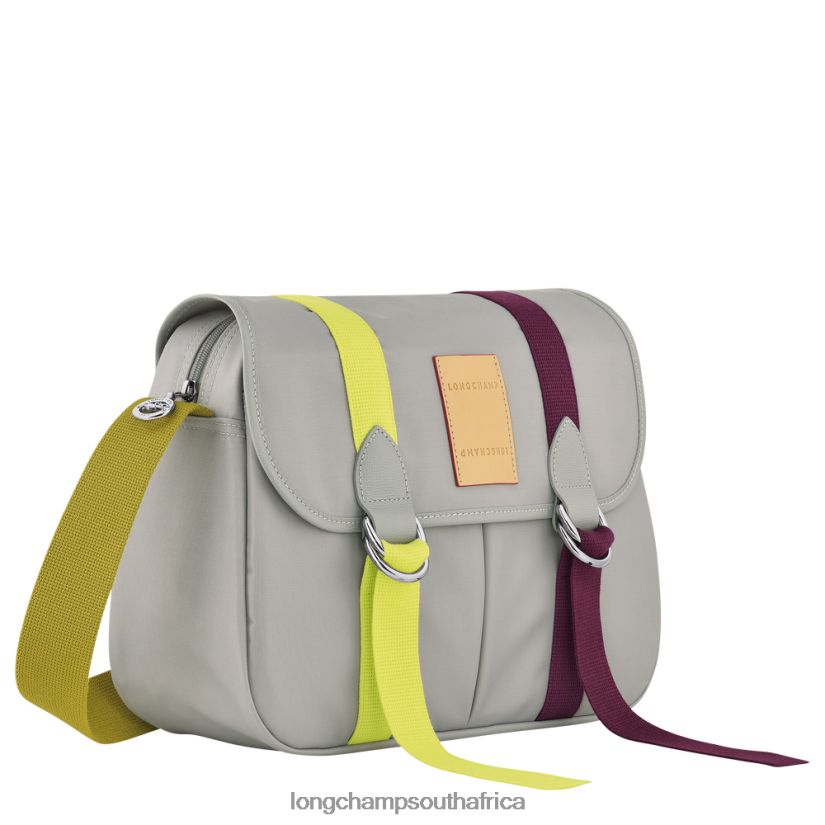 Le Pliage Re-Play Crossbody bag Grey Bags Longchamp Women 6D0H6J206