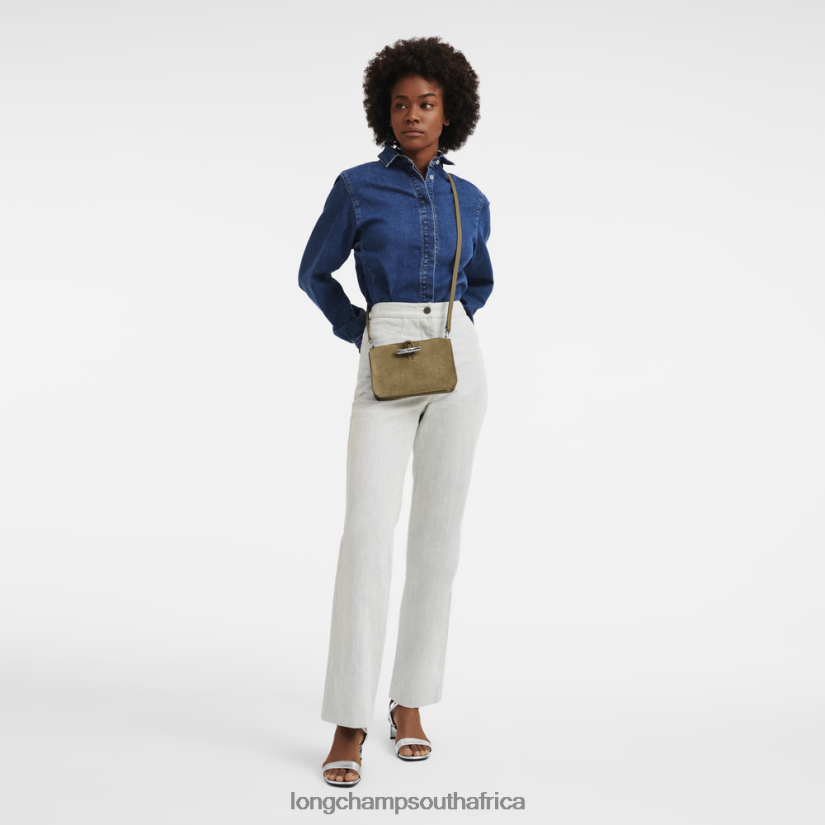 Roseau Crossbody bag Bronze Bags Longchamp Women 6D0H6J257