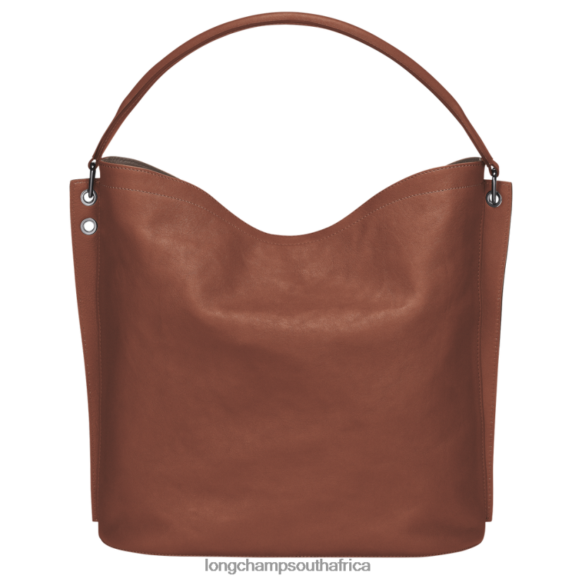 3D Hobo bag Cognac Bags Longchamp Women 6D0H6J402