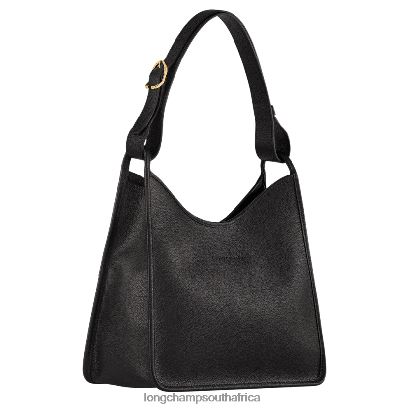 Le Foulonne Hobo bag Black Bags Longchamp Women 6D0H6J388