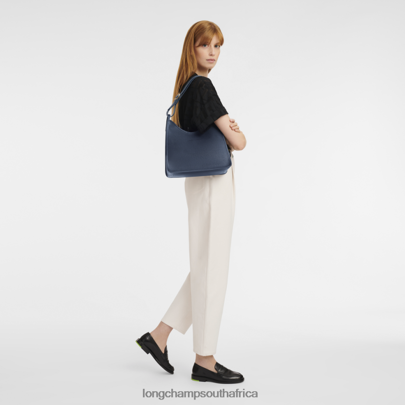 Le Foulonne Hobo bag Navy Bags Longchamp Women 6D0H6J391