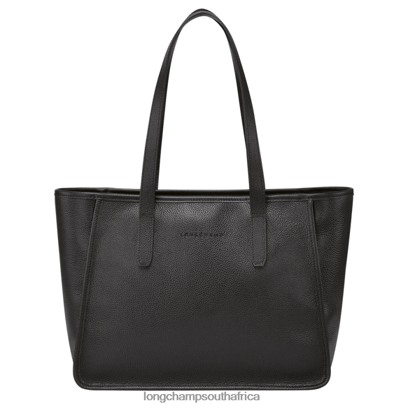 Le Foulonne Tote bag Black Bags Longchamp Women 6D0H6J384