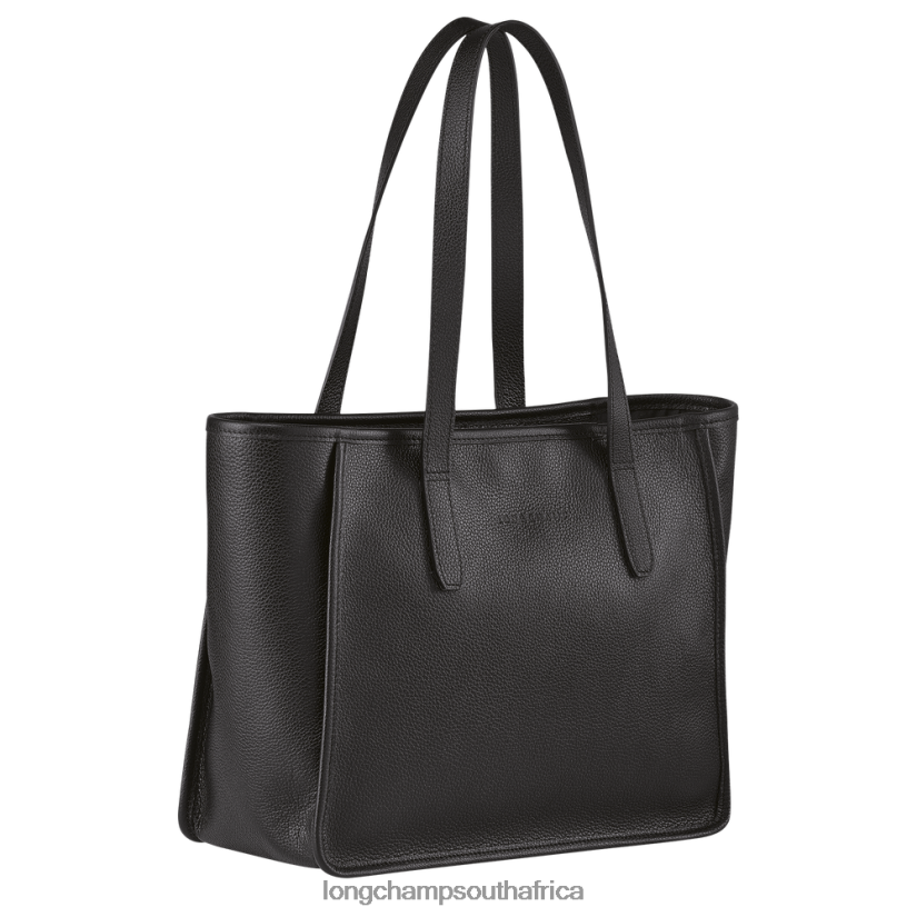 Le Foulonne Tote bag Black Bags Longchamp Women 6D0H6J384