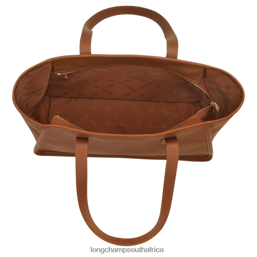 Le Foulonne Tote bag Caramel Bags Longchamp Women 6D0H6J385