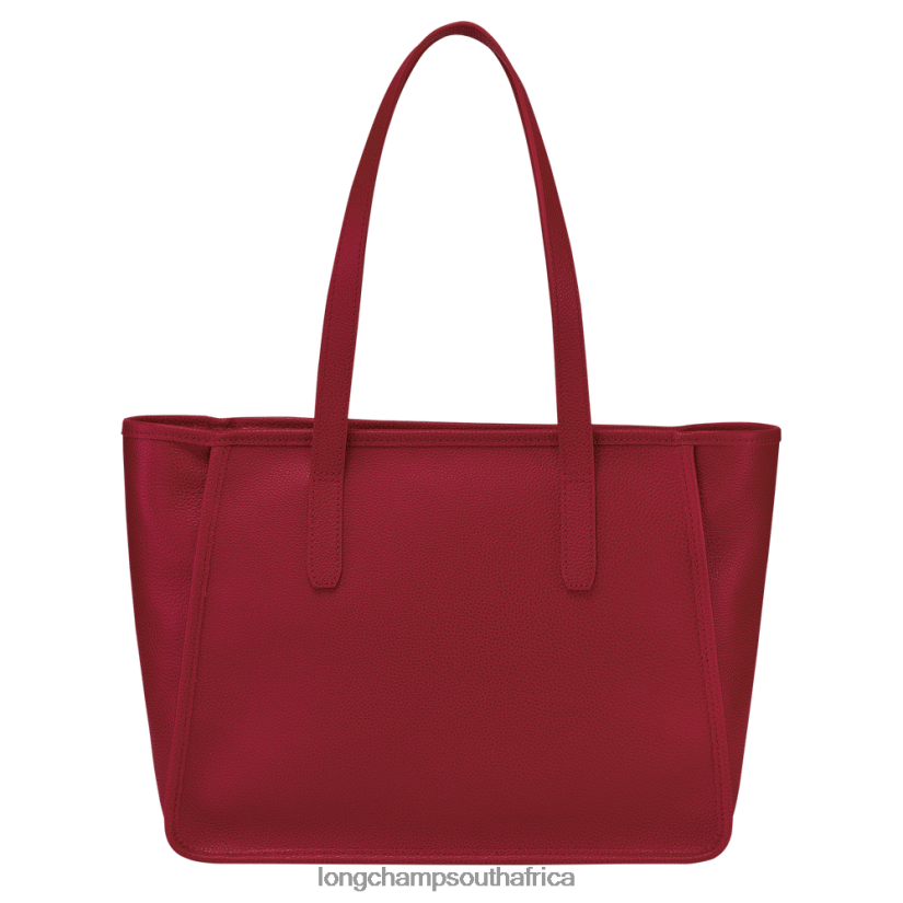 Le Foulonne Tote bag Red Bags Longchamp Women 6D0H6J386