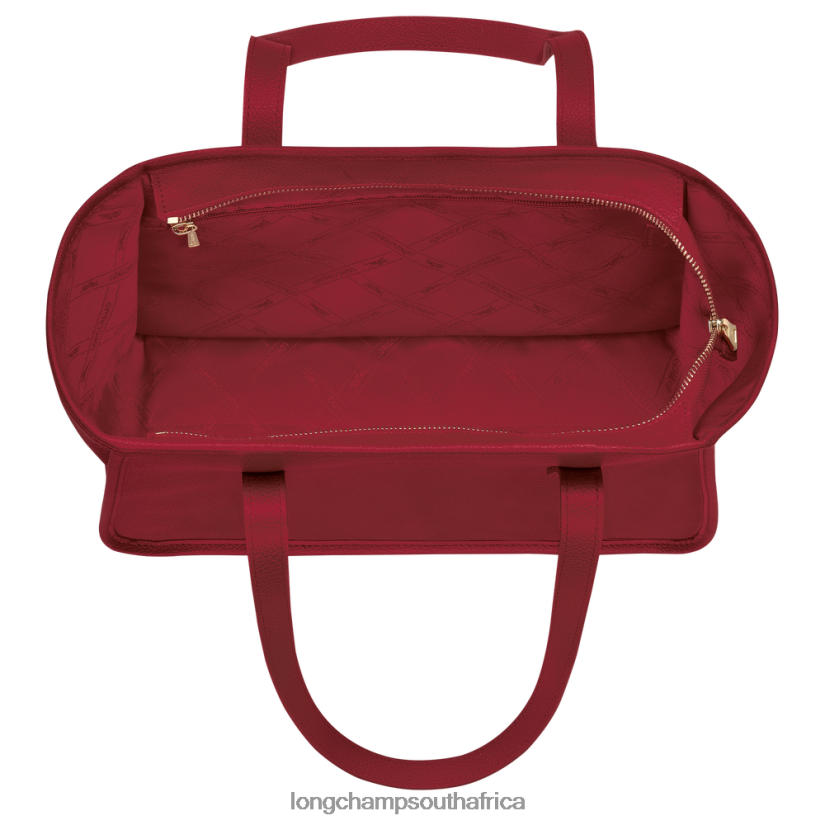 Le Foulonne Tote bag Red Bags Longchamp Women 6D0H6J386