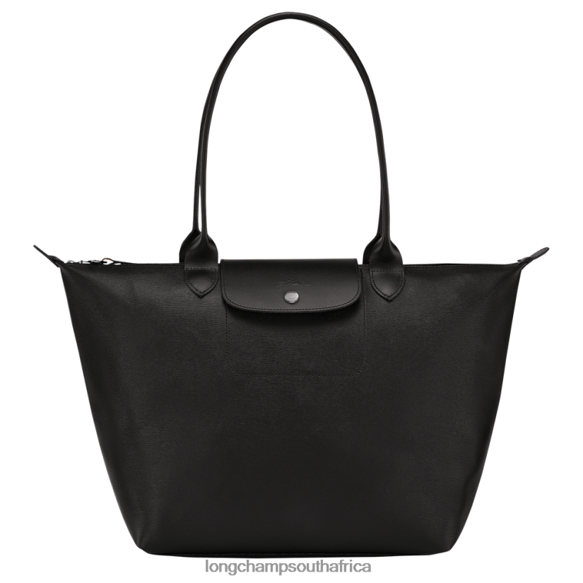 Le Pliage City Tote bag Black Bags Longchamp Women 6D0H6J348