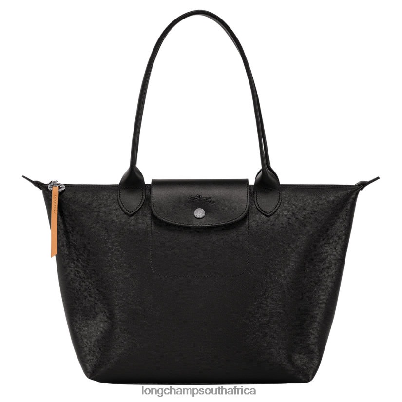 Le Pliage City Tote bag Black Bags Longchamp Women 6D0H6J352