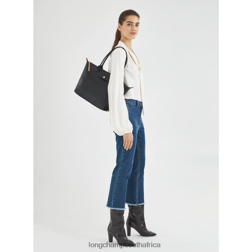 Le Pliage City Tote bag Black Bags Longchamp Women 6D0H6J352