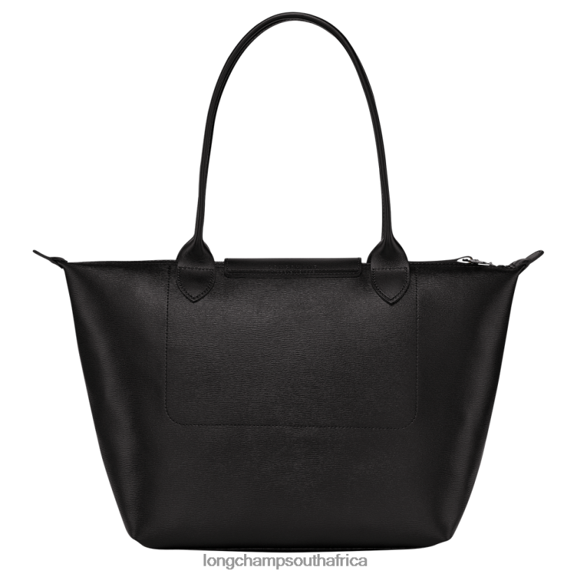 Le Pliage City Tote bag Black Bags Longchamp Women 6D0H6J352