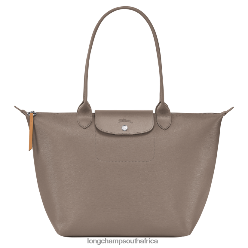 Le Pliage City Tote bag Taupe Bags Longchamp Women 6D0H6J349