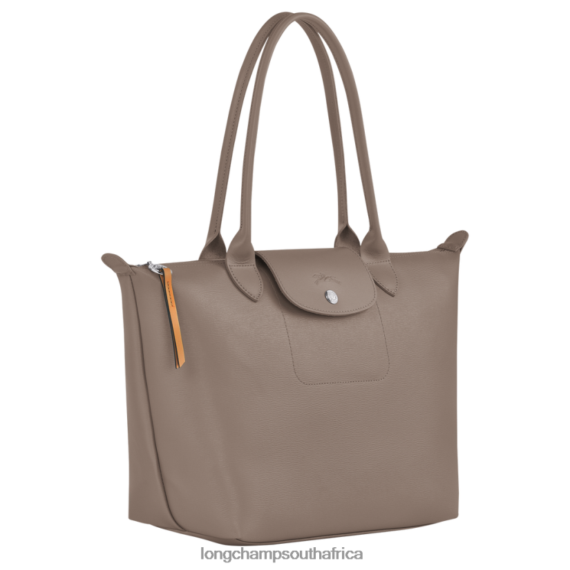 Le Pliage City Tote bag Taupe Bags Longchamp Women 6D0H6J353