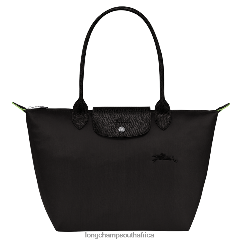 Le Pliage Green Tote bag Black Bags Longchamp Women 6D0H6J409