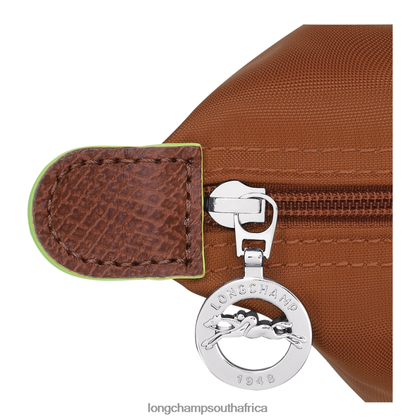 Le Pliage Green Tote bag Cognac Bags Longchamp Women 6D0H6J410