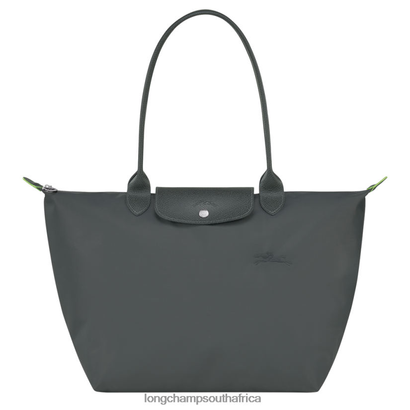 Le Pliage Green Tote bag Graphite Bags Longchamp Women 6D0H6J405