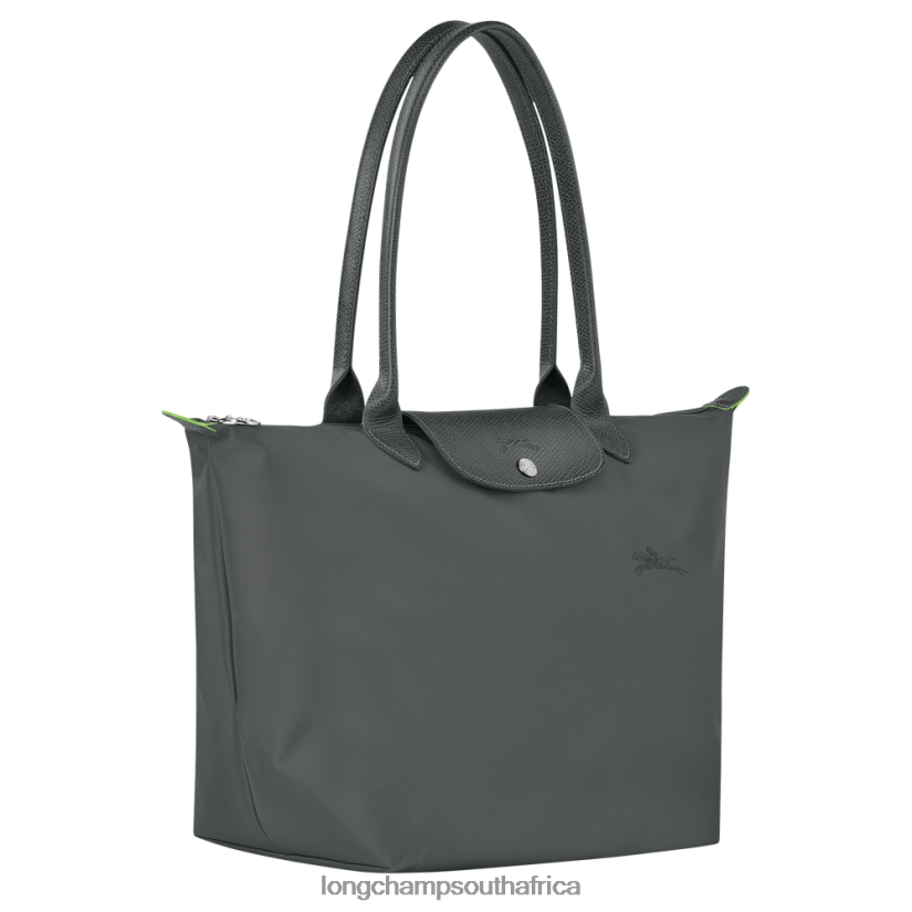 Le Pliage Green Tote bag Graphite Bags Longchamp Women 6D0H6J405