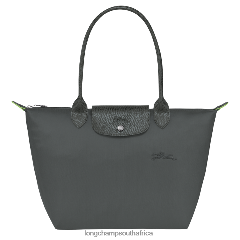 Le Pliage Green Tote bag Graphite Bags Longchamp Women 6D0H6J411