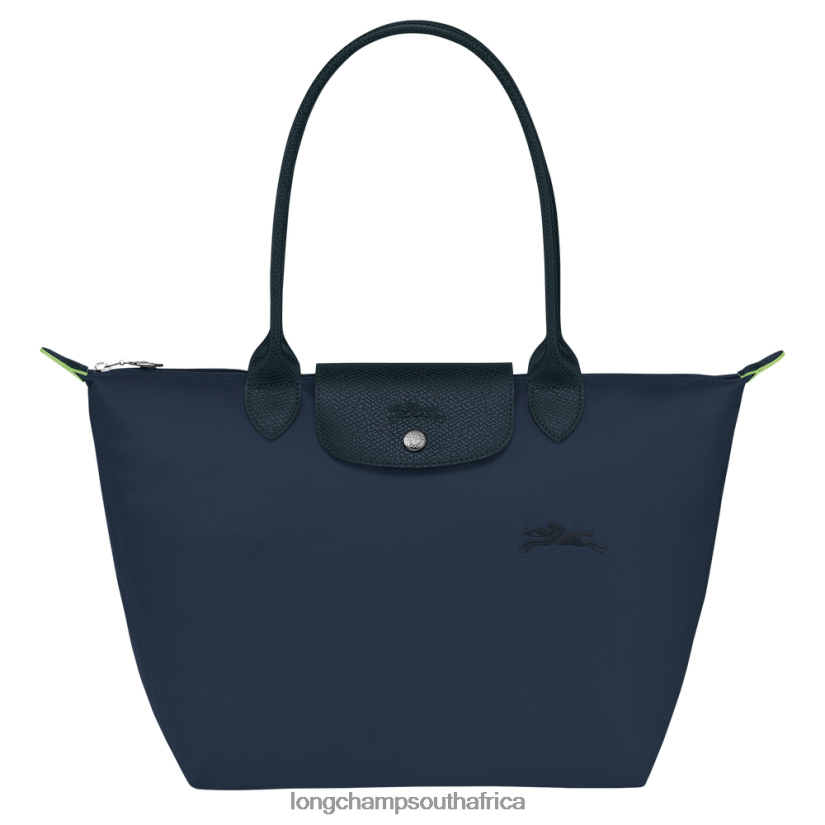 Le Pliage Green Tote bag Navy Bags Longchamp Women 6D0H6J412