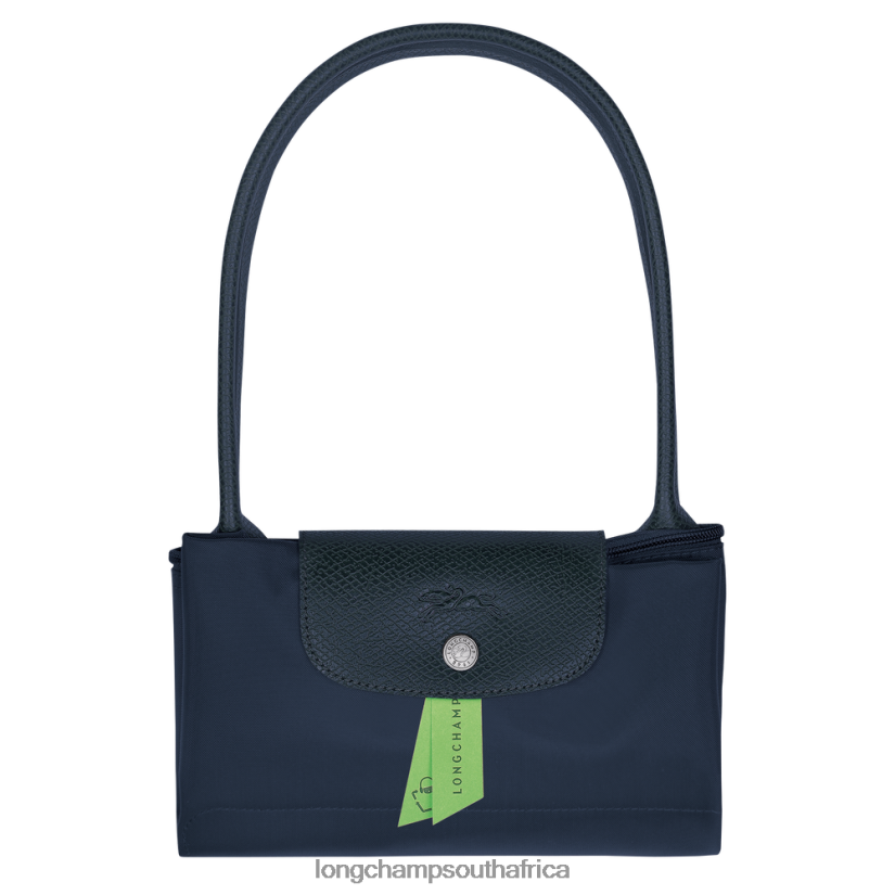 Le Pliage Green Tote bag Navy Bags Longchamp Women 6D0H6J412