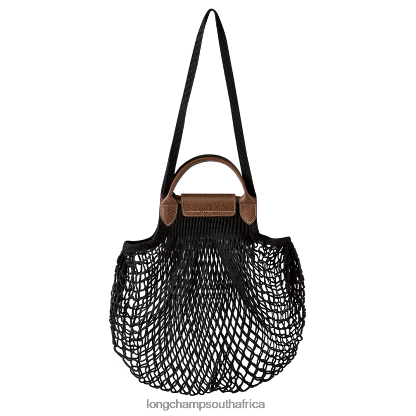 Le Pliage filet Mesh bag Black Bags Longchamp Women 6D0H6J65