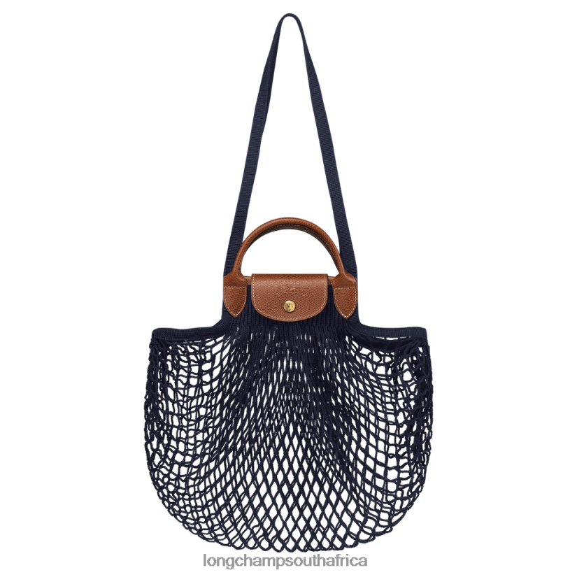 Le Pliage filet Mesh bag Navy Bags Longchamp Women 6D0H6J5