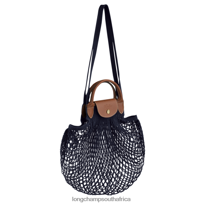 Le Pliage filet Mesh bag Navy Bags Longchamp Women 6D0H6J5