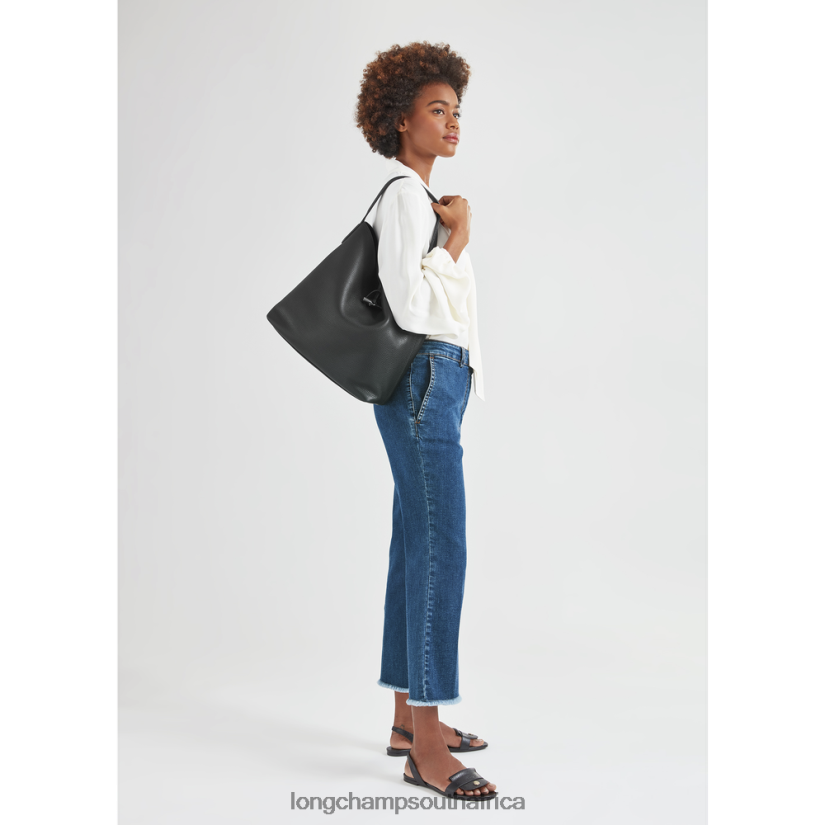 Roseau Essential Hobo bag Black Bags Longchamp Women 6D0H6J356