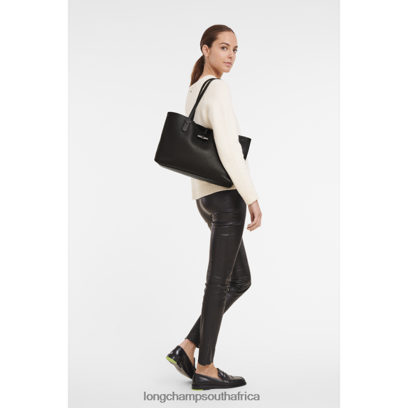 Roseau Essential Tote bag Black Bags Longchamp Women 6D0H6J360