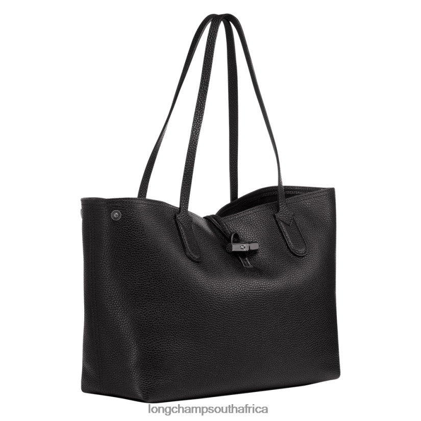 Roseau Essential Tote bag Black Bags Longchamp Women 6D0H6J360