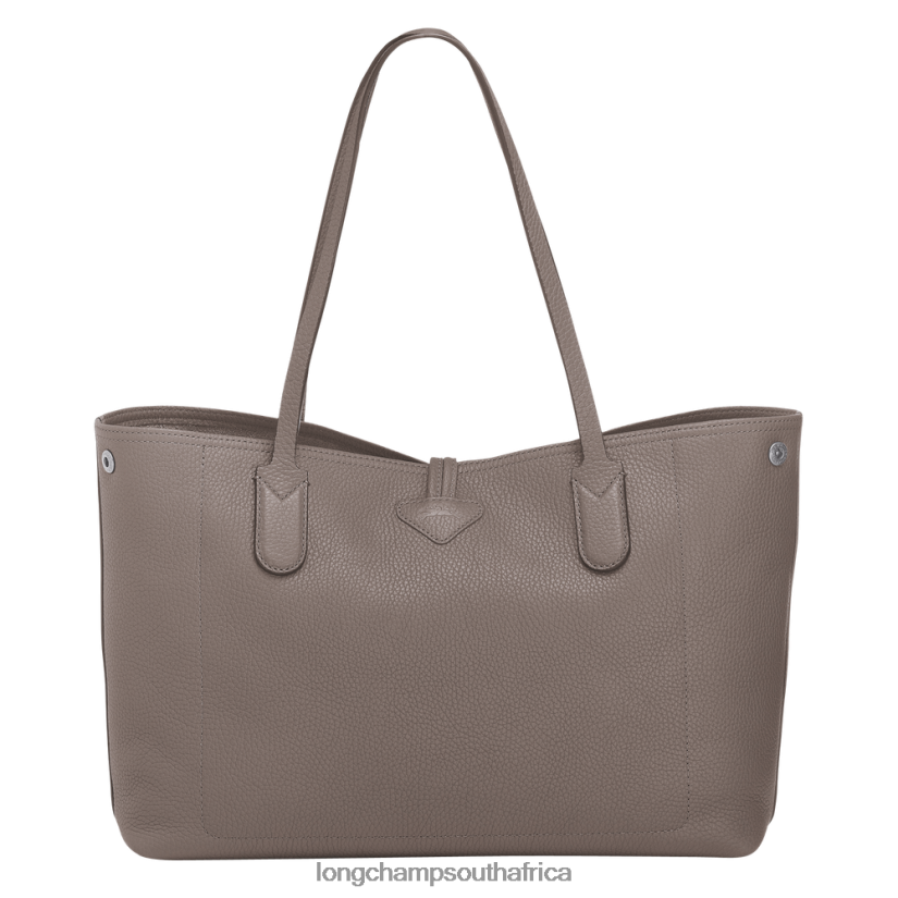 Roseau Essential Tote bag Grey Bags Longchamp Women 6D0H6J362