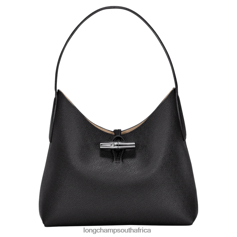 Roseau Hobo bag Black Bags Longchamp Women 6D0H6J375 Roseau Hobo bag Black Bags Longchamp Women 6D0H6J375