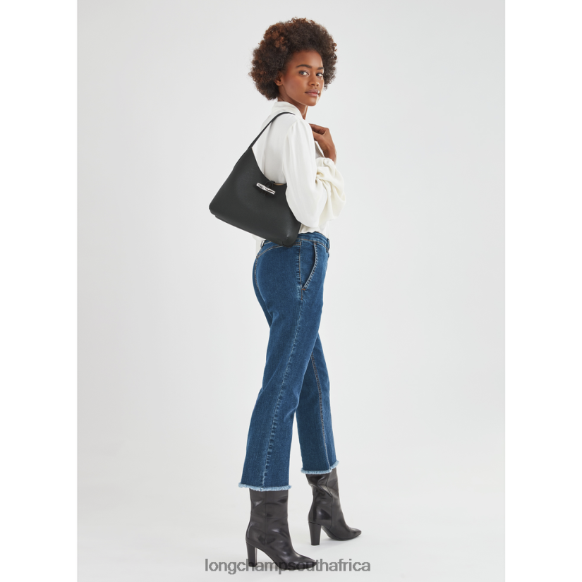 Roseau Hobo bag Black Bags Longchamp Women 6D0H6J375