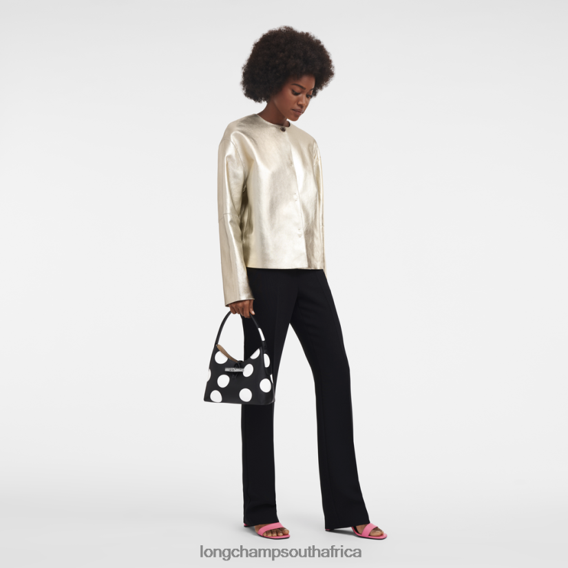 Roseau Hobo bag Black Bags Longchamp Women 6D0H6J383