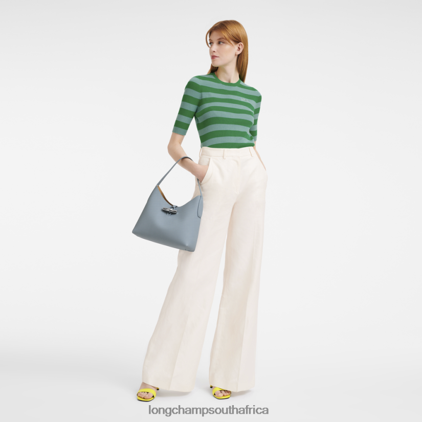 Roseau Hobo bag Cloud Blue Bags Longchamp Women 6D0H6J379