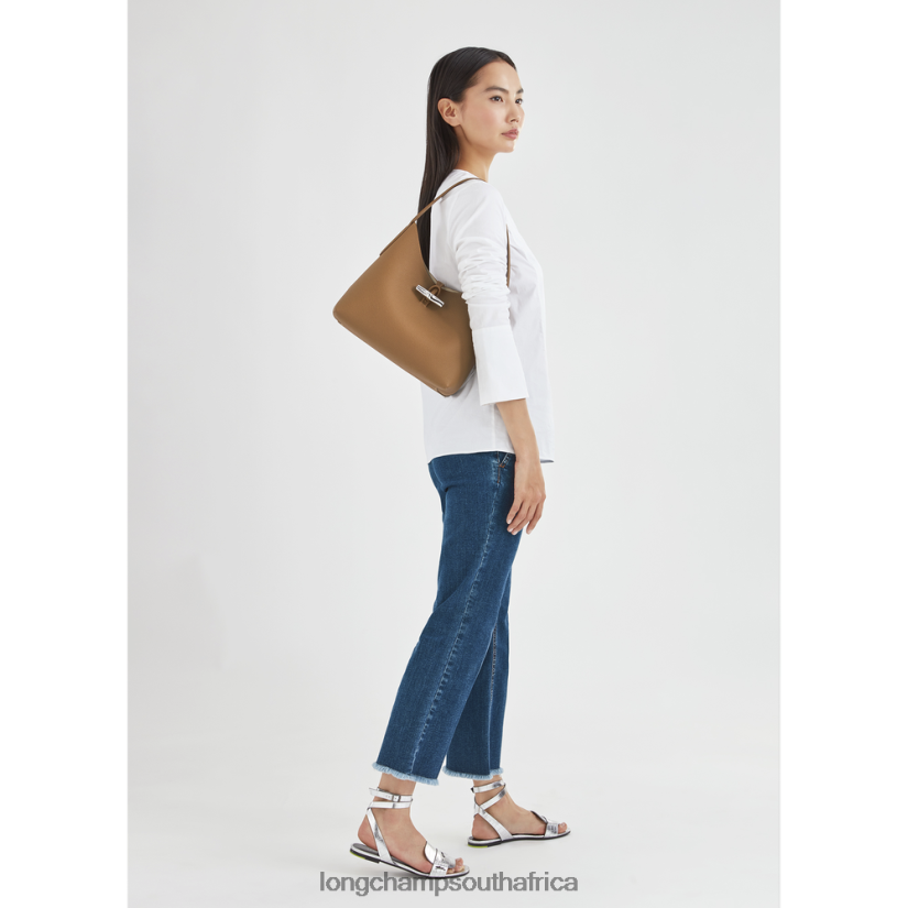 Roseau Hobo bag Natural Bags Longchamp Women 6D0H6J376