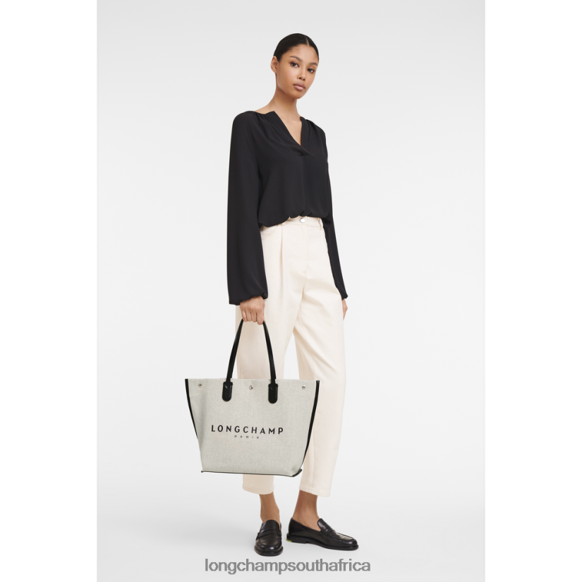 Roseau Tote bag Ecru Bags Longchamp Women 6D0H6J381