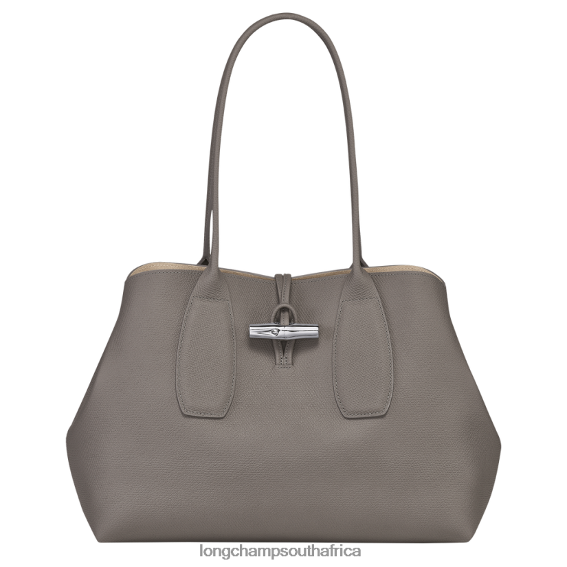 Roseau Tote bag Turtledove Bags Longchamp Women 6D0H6J370
