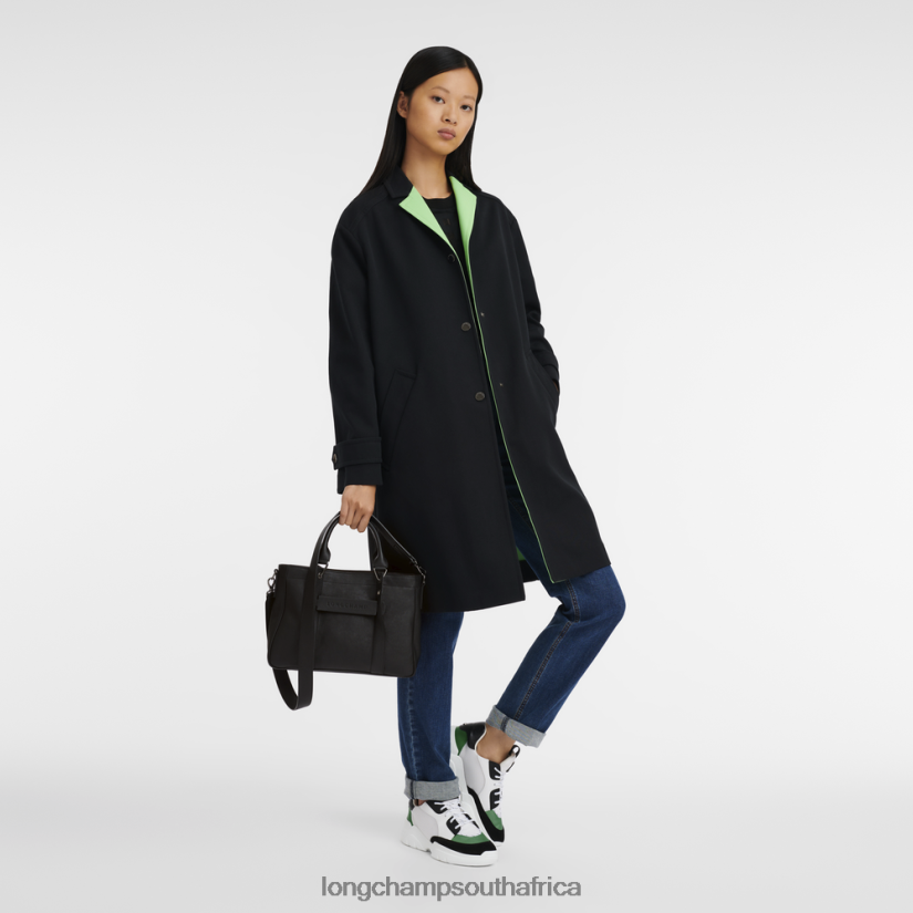 3D Handbag Black Bags Longchamp Women 6D0H6J176