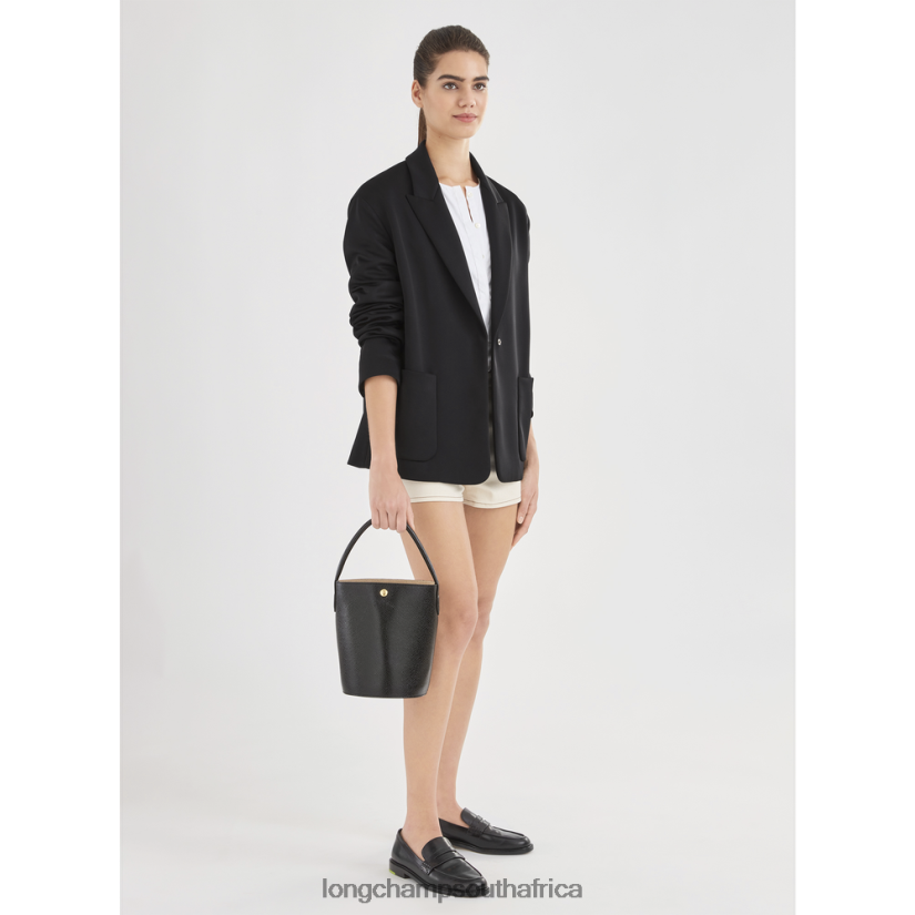 Epure Bucket bag Black Bags Longchamp Women 6D0H6J134