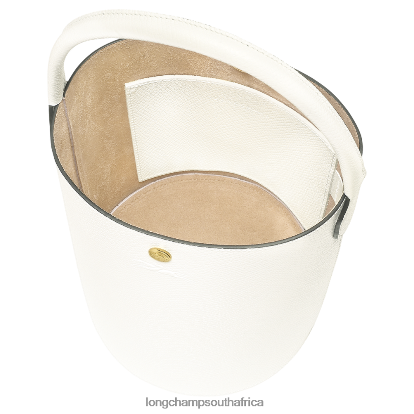 Epure Bucket bag White Bags Longchamp Women 6D0H6J36