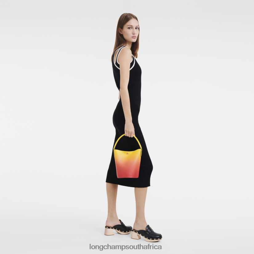 Epure Bucket bag Yellow/Orange Bags Longchamp Women 6D0H6J133