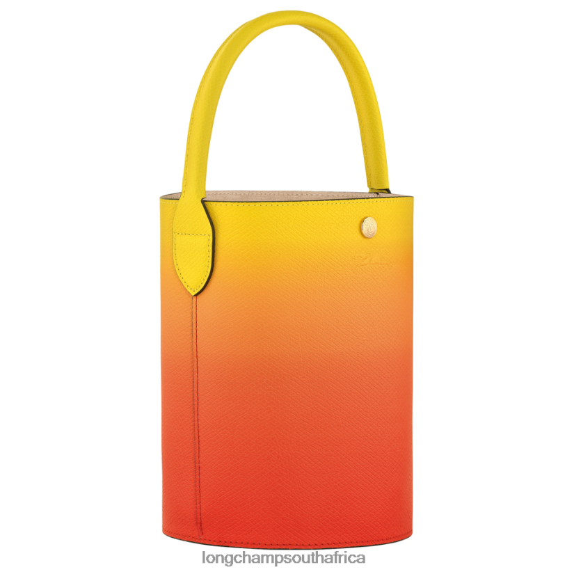 Epure Bucket bag Yellow/Orange Bags Longchamp Women 6D0H6J133