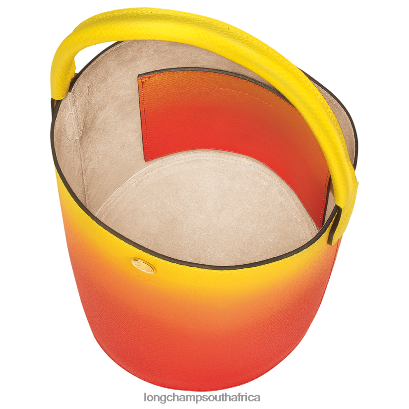 Epure Bucket bag Yellow/Orange Bags Longchamp Women 6D0H6J133