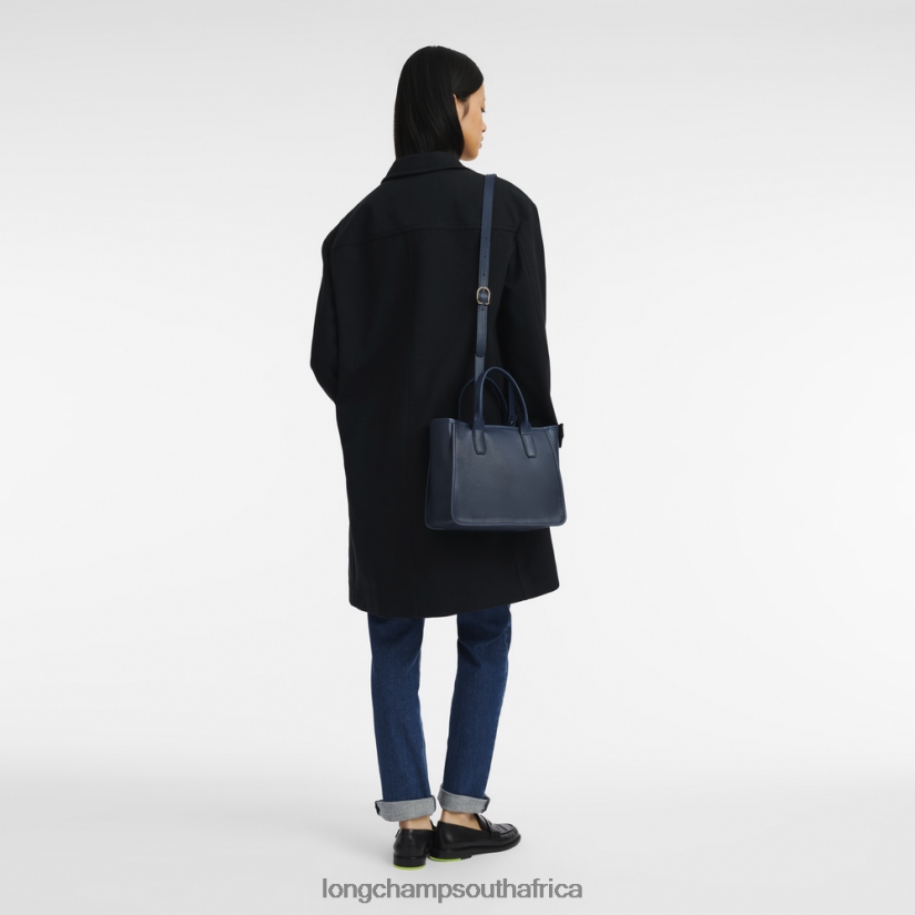 Le Foulonne Tote bag Navy Bags Longchamp Women 6D0H6J127