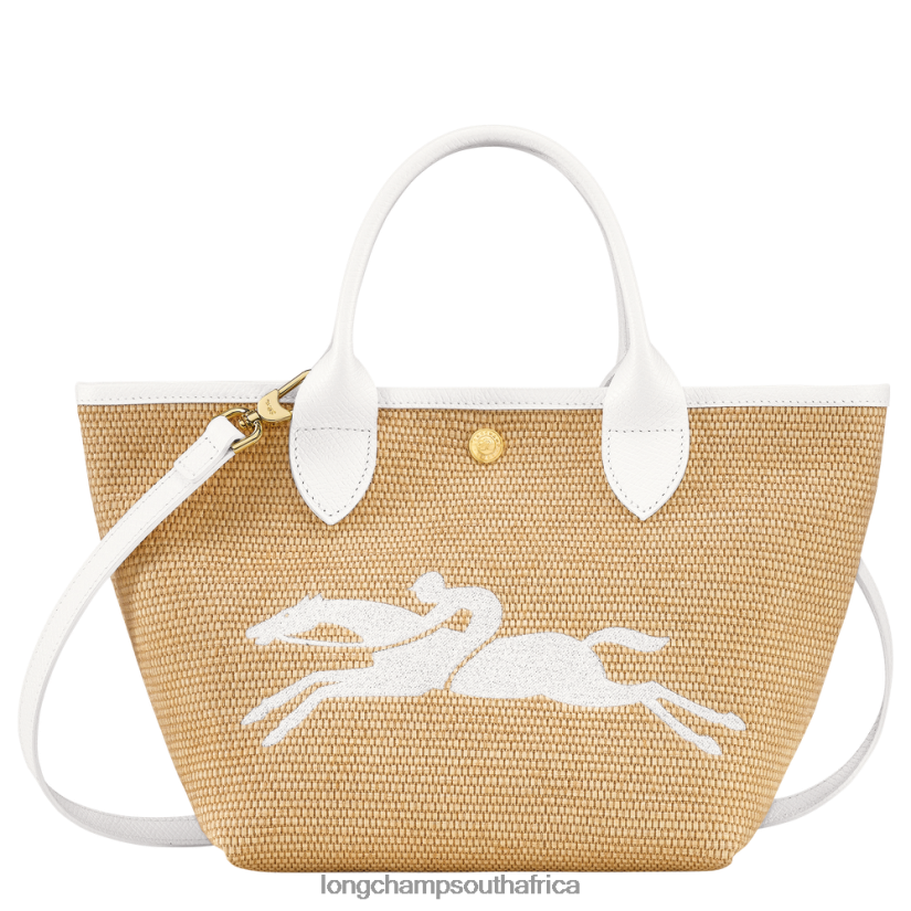 Le Panier Pliage Basket bag White Bags Longchamp Women 6D0H6J63