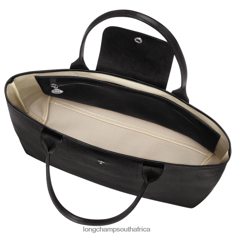 Le Pliage City Tote bag Black Bags Longchamp Women 6D0H6J83