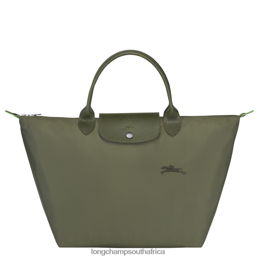 Le Pliage Green Handbag Forest Bags Longchamp Women 6D0H6J193