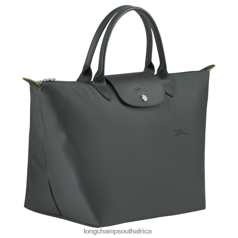 Le Pliage Green Handbag Graphite Bags Longchamp Women 6D0H6J194