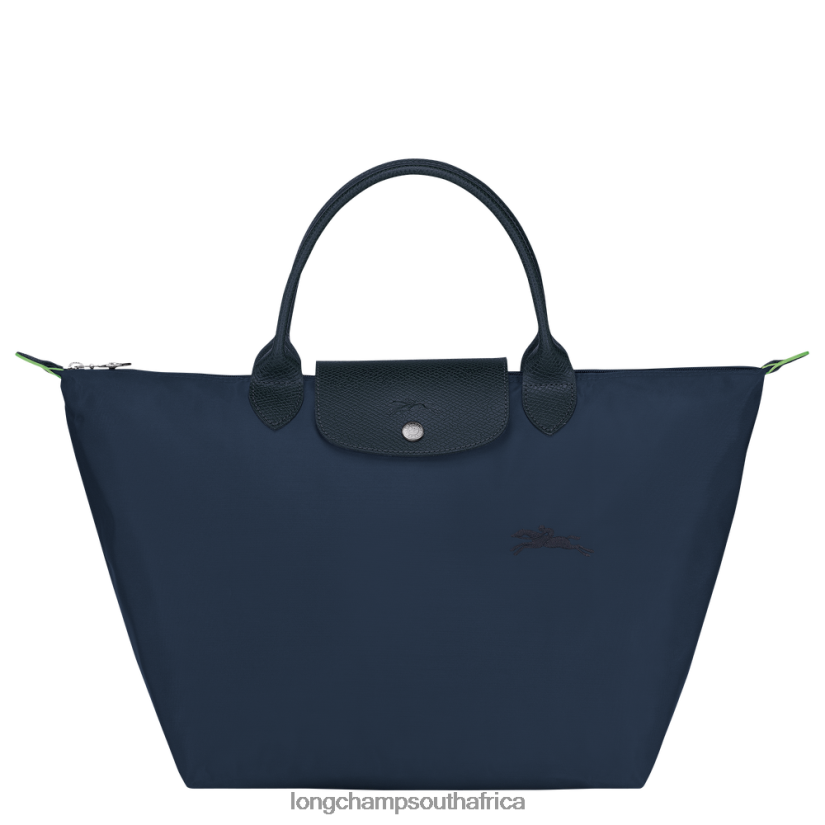Le Pliage Green Handbag Navy Bags Longchamp Women 6D0H6J195